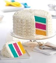 three layered cake